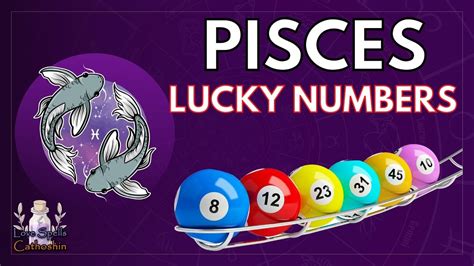 lucky numbers for pisces